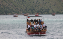 Sakin şehre turist akını