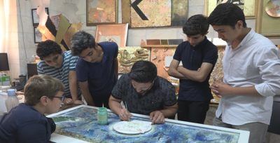 Sanat Sokağı'ndaki Kurslara Yoğun İlgi