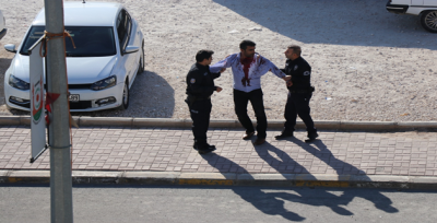 Şanlıurfa Adliyesi Önünde Kavga