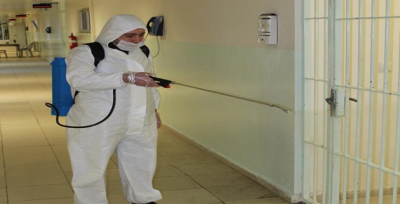 Şanlıurfa Adliyesi ve cezaevlerinde koronavirüs tedbirleri alındı