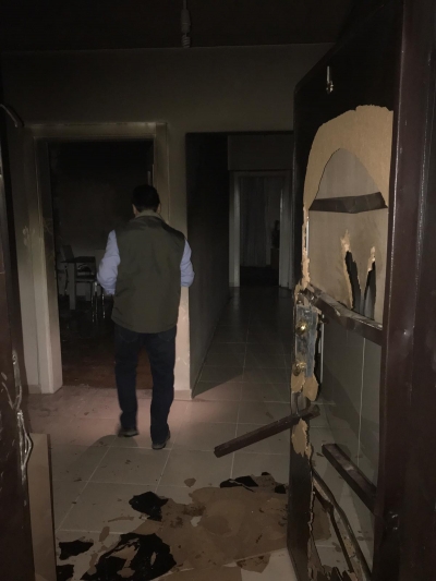 Şanlıurfa Basın Sitesinde Yangın!