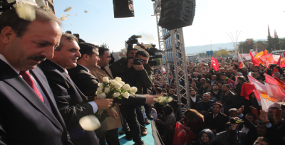 Şanlıurfa Büyükşehir Adayı Beyazgül'e Büyük Karşılama