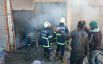 Şanlıurfa eski sanayide yangın paniği