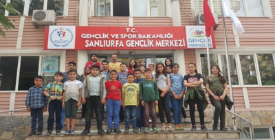 Şanlıurfa Gençlik Merkezinden Annem Babamla Birlikte Öğreniyorum projesi