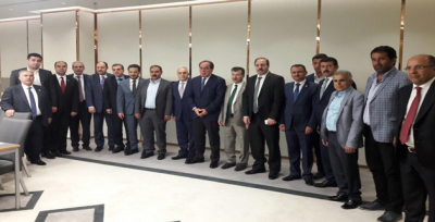 Şanlıurfa heyeti TFF başkanı ile görüştü