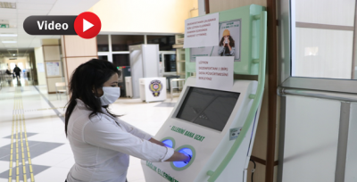 Şanlıurfa Hükümet Konağına, UV Dezenfektan Kabini Kuruldu