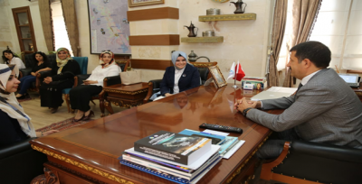 Şanlıurfa Kadın Kolları Teşkilatının Ziyaretleri Sürüyor