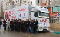 Şanlıurfa KYK'dan Halep'e 1 Tır Dolusu Yardım