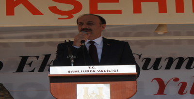 Şanlıurfa Valisi Abdullah Erin'in 29 Ekim Cumhuriyet Bayramı Kutlama Mesajı