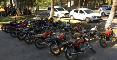 Şanlıurfa'da 233  Çalıntı Motosiklet Ele Geçirildi