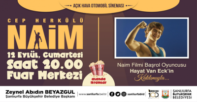 Şanlıurfa'da "Arabada Sinema" Etkinliği Başlıyor