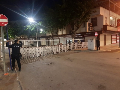 Şanlıurfa'da cadde ve sokaklar kapandı!