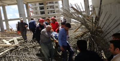 Şanlıurfa'da cami kubbesi çöktü, 6 yaralı
