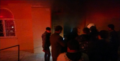 Şanlıurfa'da Cami Yangını