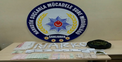 Şanlıurfa'da Ekmek fırınına uyuşturucu baskını