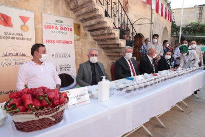 Şanlıurfa'da "en lezzetli isot" yarışması sonuçları açıklandı 