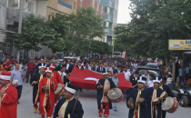 Şanlıurfa'da Fetih Kortejinde Büyük Yoğunluk