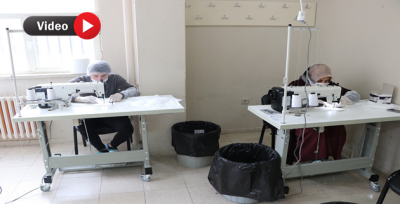 Şanlıurfa'da Günlük Maske Üretimi 33 Bini Geçti