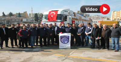 Şanlıurfa'da İdlip'e 1 Tır Yarım Gönderildi