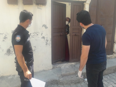 Şanlıurfa'da İki Günde 1506 Adres Kontrol Edildi