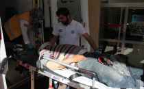 Şanlıurfa'da ikinci kattan düşen işçi yaralandı