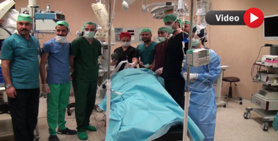 Şanlıurfa'da İlk Defa Revizyon Çift Taraflı Boyun Diseksiyonu Ameliyatı Yapıldı