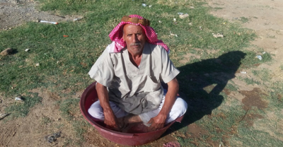 Şanlıurfa'da Kavurucu Sıcaklara Leğenli Önlem