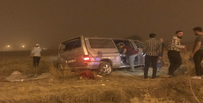 Şanlıurfa'da Minibüs Takla Attı 1 Yaralı