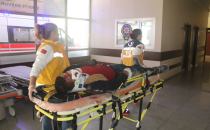 Şanlıurfa'da motosiklet kazası, 1 yaralı