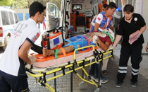 Şanlıurfa'da motosiklet kazası, 1 yaralı