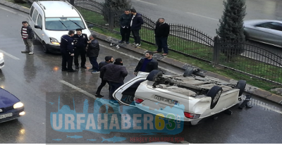 Şanlıurfa'da Otomobil Takla Attı, 4 Yaralı