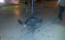 Şanlıurfa'da patlatılan kutudan televizyon çıktı