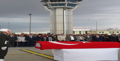 Şanlıurfa'da Şehit Asker İçin Tören