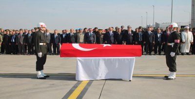 Şanlıurfa'da Şehit İçin Tören Düzenlendi