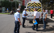 Şanlıurfa'da servis araçlarına sıkı denetim