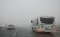 Şanlıurfa'da sis etkili oldu