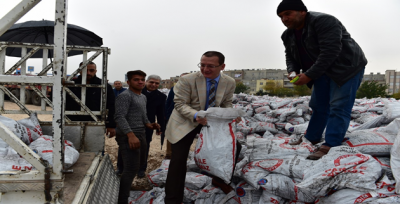 Şanlıurfa'da SYDV Kömür Dağıtımı Başladı