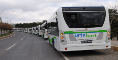 Şanlıurfa'da toplu taşıma seferleri durduruldu