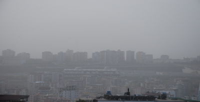 Şanlıurfa'da Toz Bulutu Etkili Oluyor