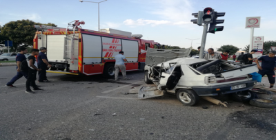 Şanlıurfa'da Trafik Kazası, 1 Yaralı