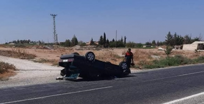 Şanlıurfa'da trafik kazası, 1 yaralı