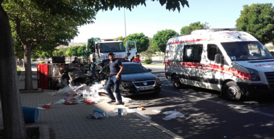 Şanlıurfa'da Trafik Kazası, 1 Yaralı
