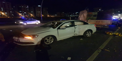  Şanlıurfa'da Trafik Kazası, 1 Ölü, 1 Yaralı
