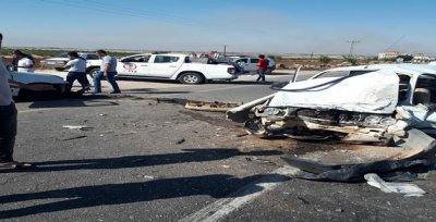 Şanlıurfa'da trafik kazası, 1 ölü, 4 yaralı