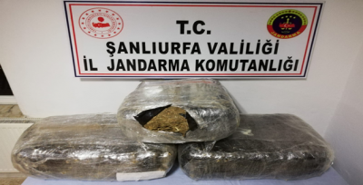 Şanlıurfa'da uyuşturucu operasyonu