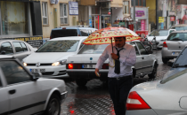 Şanlıurfa'da Yağmur ve Şimşek