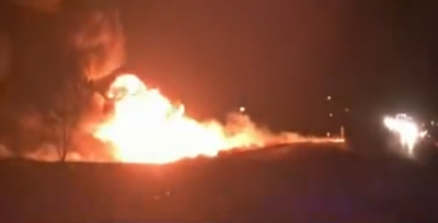 Şanlıurfa'da Yakıt Tankeri Patladı 1 Yaralı