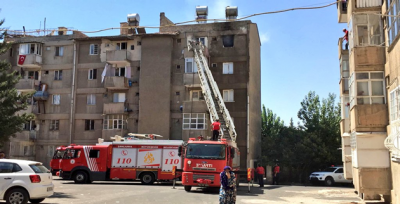 Şanlıurfa'da yangın