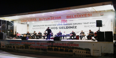  Şanlıurfa'da Yaz Konserlerine Yoğun İlgi