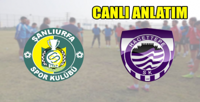 Şanlıurfaspor-Hacettepespor